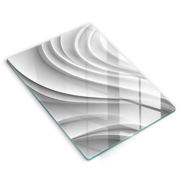 Steklena podloga za rezanje Geometrijske črte