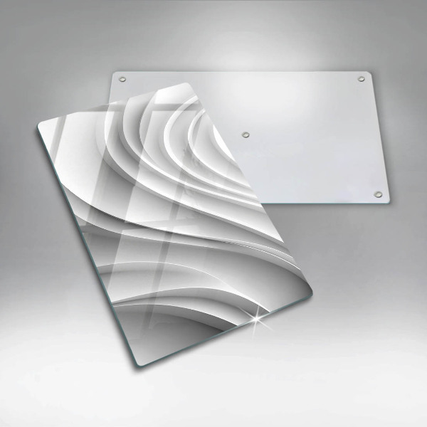 Steklena podloga za rezanje Geometrijske črte