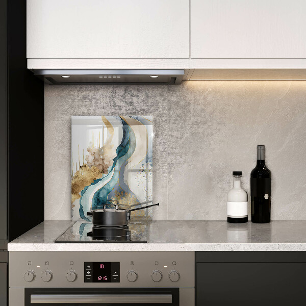 Steklena podloga za rezanje Barvit marmor