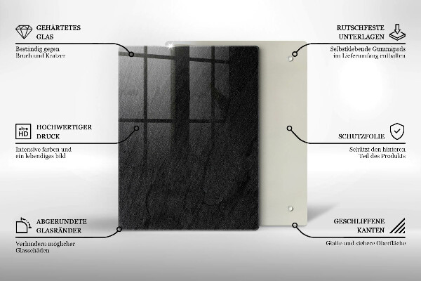Steklena podloga za rezanje Denar dolarjev