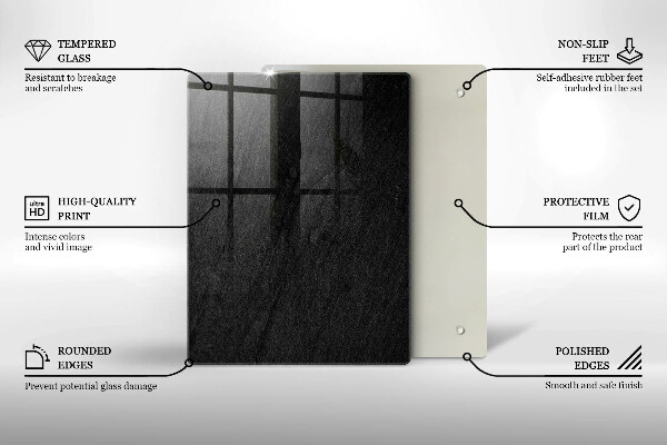 Steklena podloga za rezanje Risanke limone