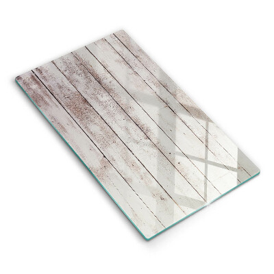 Steklena podloga za rezanje Stare lesene plošče