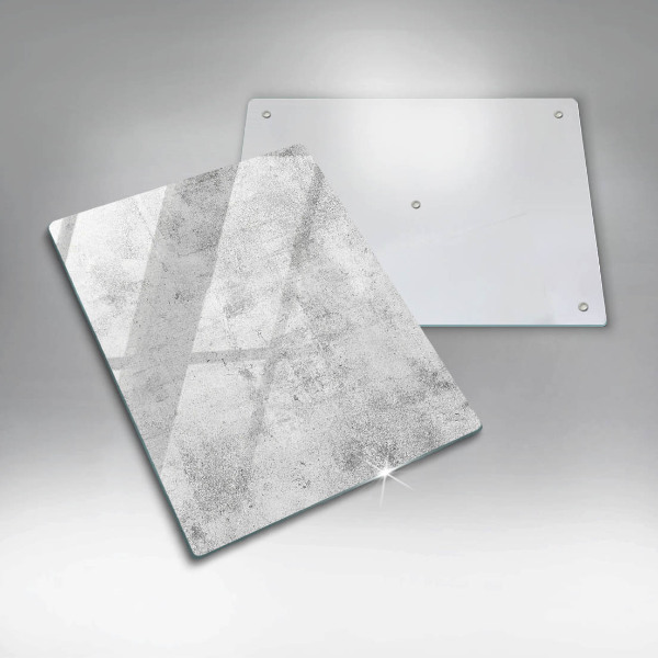 Steklena podloga za rezanje Tekstura betona