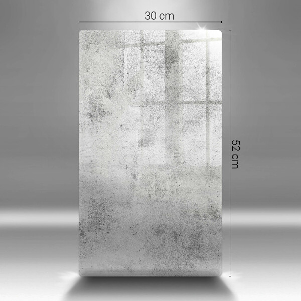 Steklena podloga za rezanje Tekstura betona