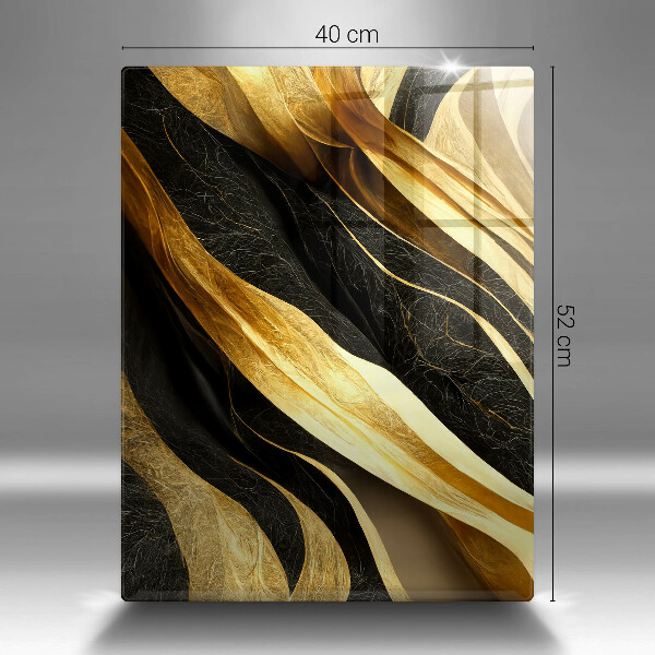 Steklena podloga za rezanje Elegantna abstrakcija