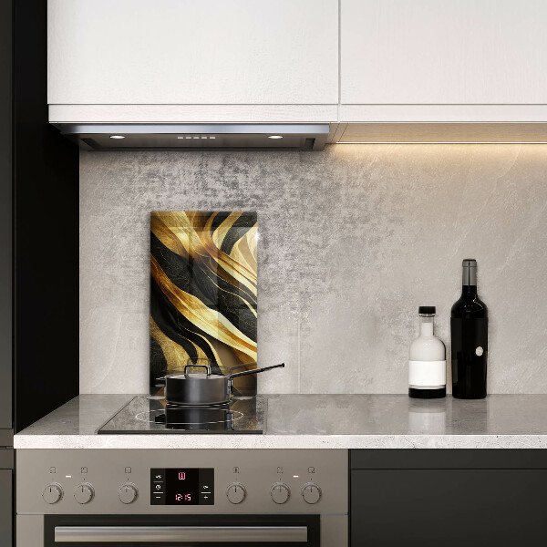 Steklena podloga za rezanje Elegantna abstrakcija