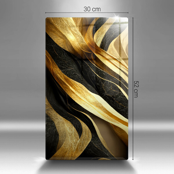 Steklena podloga za rezanje Elegantna abstrakcija