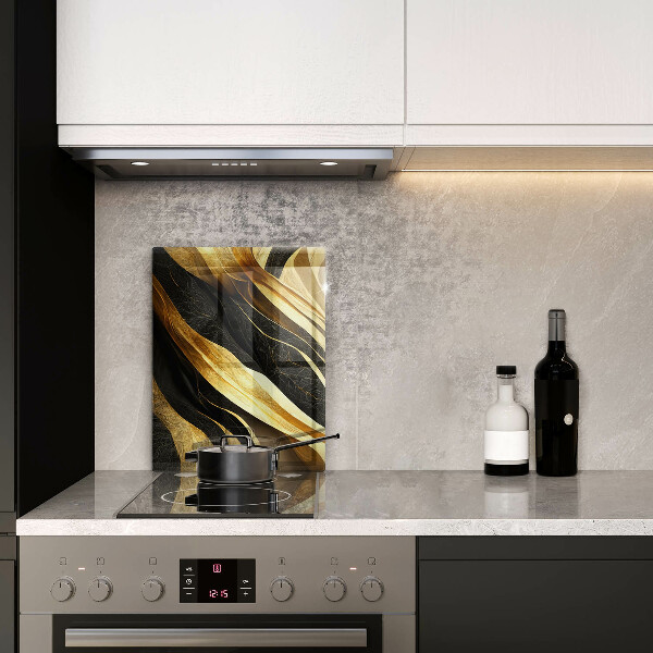 Steklena podloga za rezanje Elegantna abstrakcija