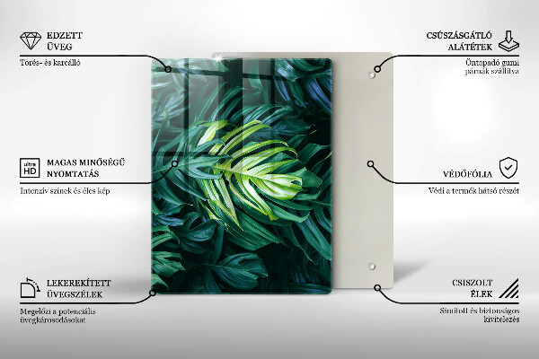 Steklena podloga za rezanje Moderno ozadje