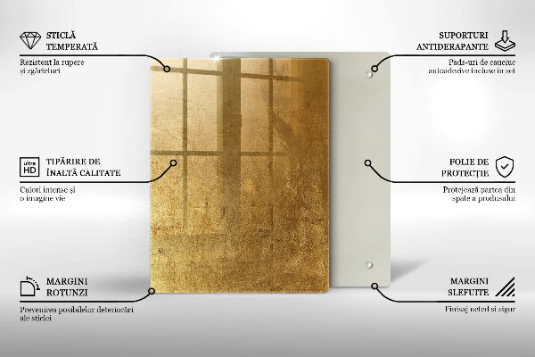 Steklena podloga za rezanje Pastelne potonike