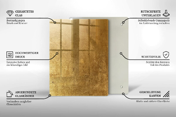Steklena podloga za rezanje Pastelne potonike