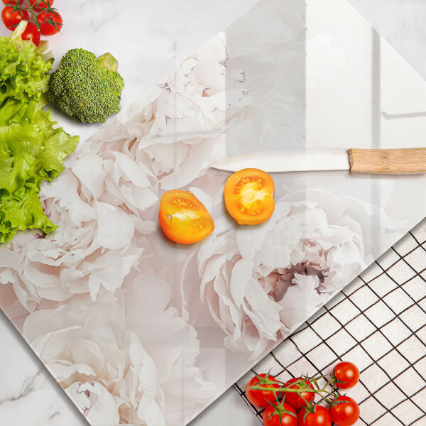 Steklena podloga za rezanje Pastelne potonike