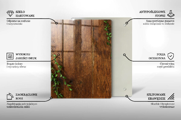 Steklena podloga za rezanje Zlata abstrakcija