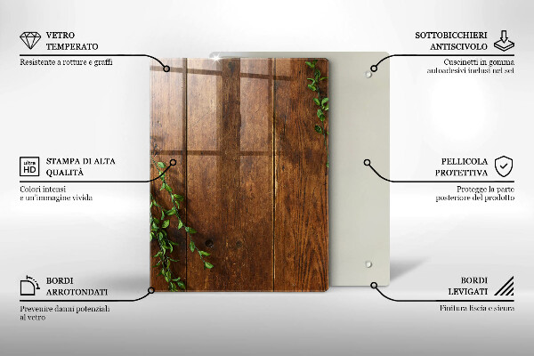 Steklena podloga za rezanje Zlata abstrakcija