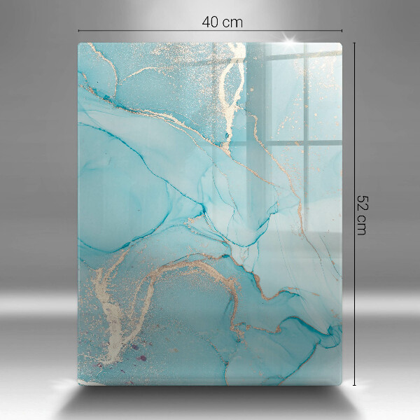 Steklena podloga za rezanje Abstrakcija kamna