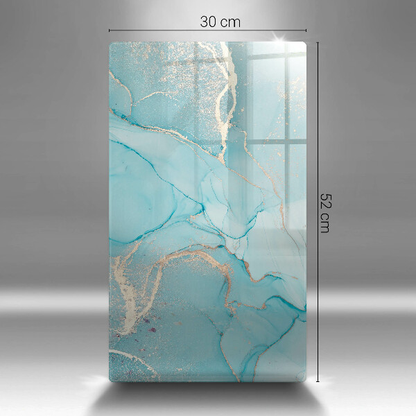 Steklena podloga za rezanje Abstrakcija kamna