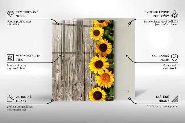 Steklena podloga za rezanje Drevesna debla