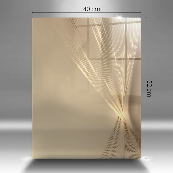 Steklena podloga za rezanje Moderna abstrakcija