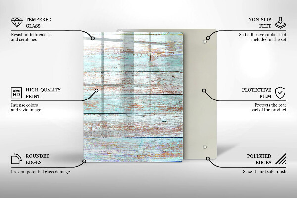 Steklena podloga za rezanje Moderna abstrakcija