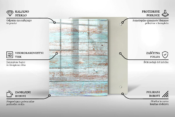 Steklena podloga za rezanje Moderna abstrakcija
