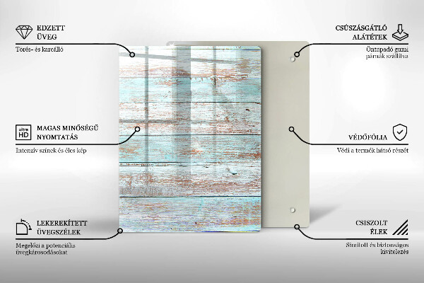 Steklena podloga za rezanje Moderna abstrakcija