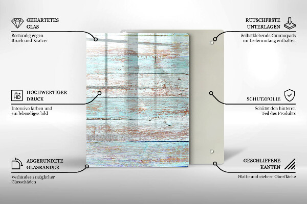 Steklena podloga za rezanje Moderna abstrakcija