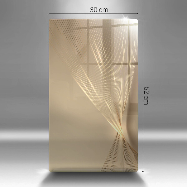 Steklena podloga za rezanje Moderna abstrakcija