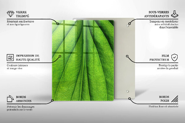Steklena podloga za rezanje Tekstura marmornega kamna