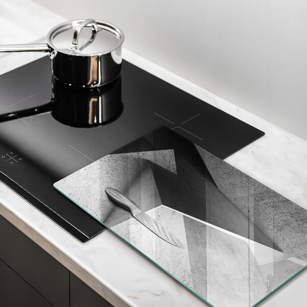 Steklena podloga za rezanje Konkretna abstrakcija