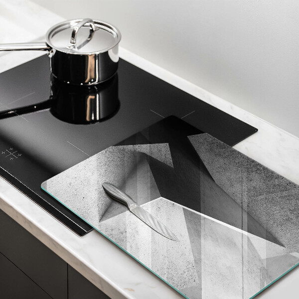 Steklena podloga za rezanje Konkretna abstrakcija