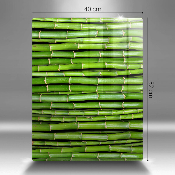 Steklena podloga za rezanje Naravni bambusi