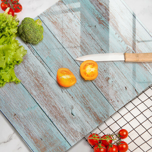 Steklena podloga za rezanje Stare vintage deske