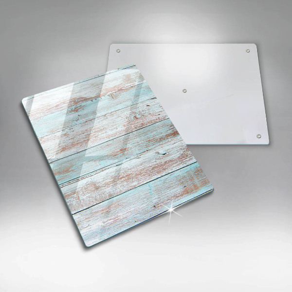 Steklena podloga za rezanje Stare vintage deske