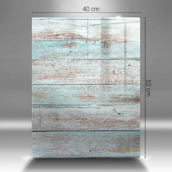 Steklena podloga za rezanje Stare vintage deske