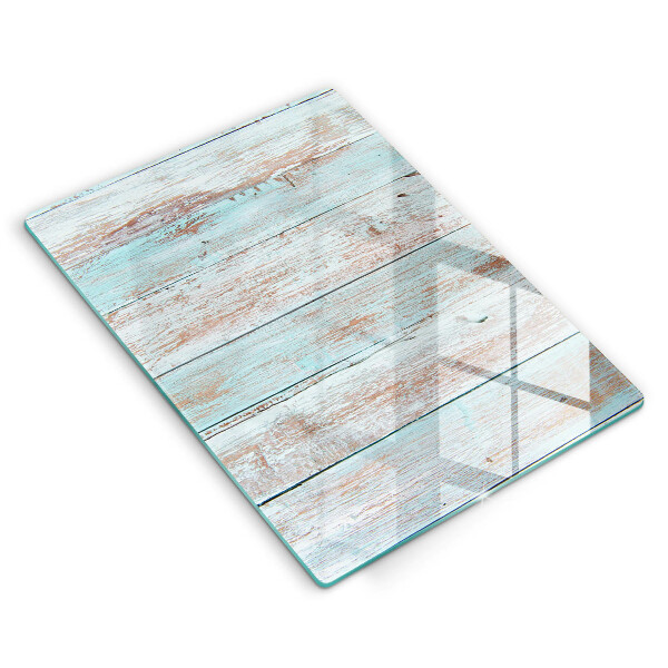 Steklena podloga za rezanje Stare vintage deske