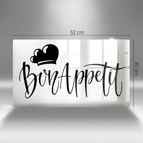 Steklena podloga za rezanje Bon Appetit