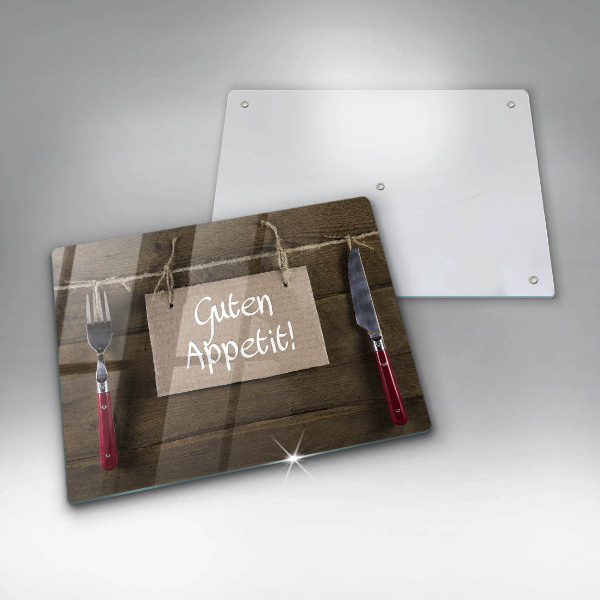Steklena podloga za rezanje Guten Apetit