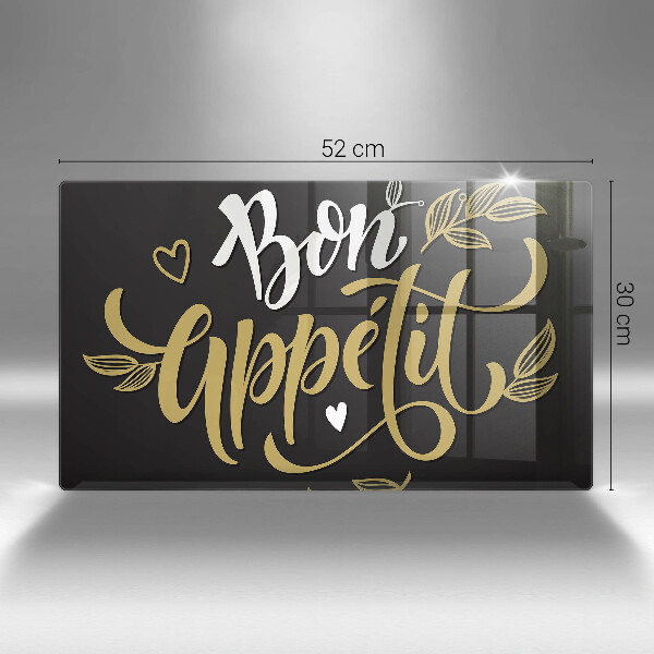 Steklena podloga za rezanje Bon Appetit