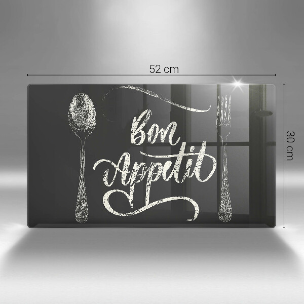 Steklena podloga za rezanje Bon Appetit
