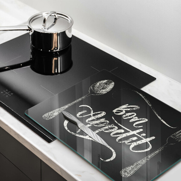 Steklena podloga za rezanje Bon Appetit