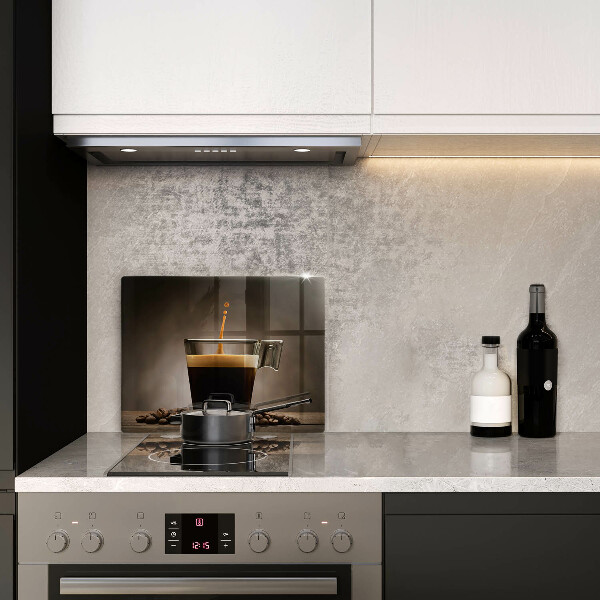 Steklena podloga za rezanje Steklo in kavna zrna