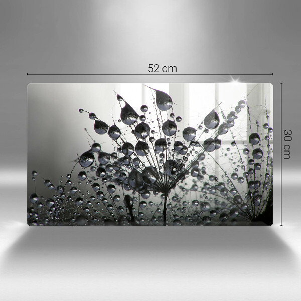 Steklena podloga za rezanje Regrat in rosa