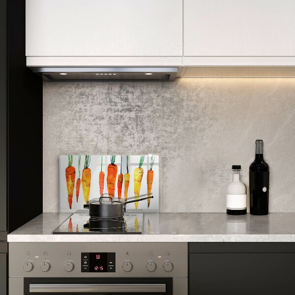 Steklena podloga za rezanje Ilustracija korenčka