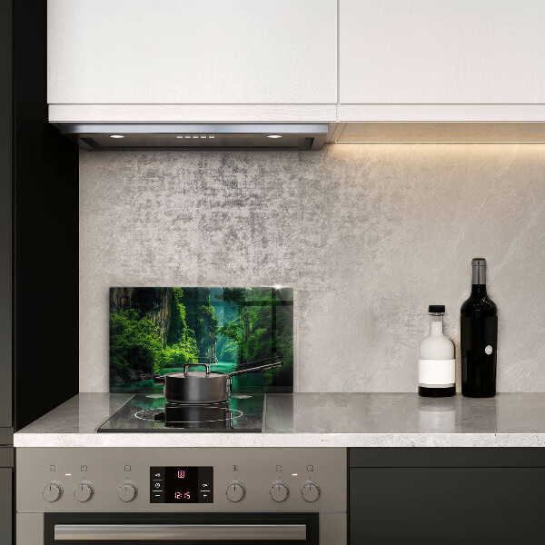 Steklena podloga za rezanje Lagunska pokrajina