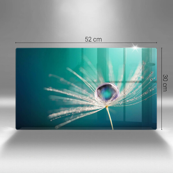 Steklena podloga za rezanje Rosa na regratu