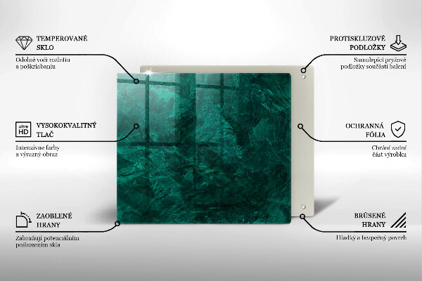 Steklena podloga za rezanje Kamnita tekstura ozadja