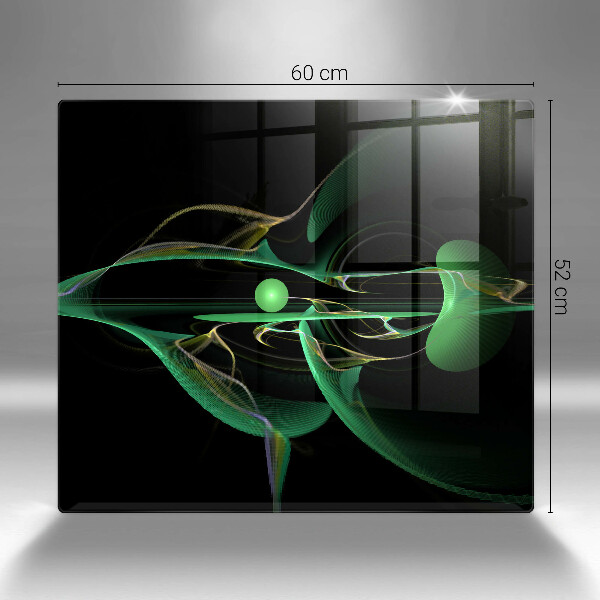 Steklena podloga za rezanje Moderna abstrakcija