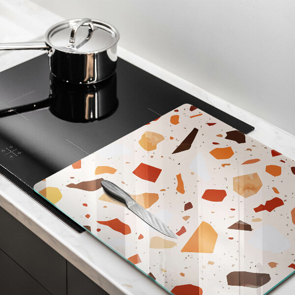 Steklena podloga za rezanje Dekorativna kamenina