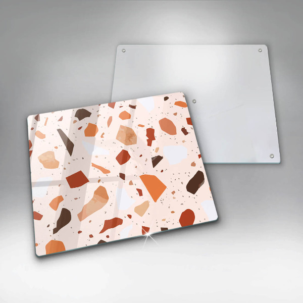 Steklena podloga za rezanje Dekorativna kamenina