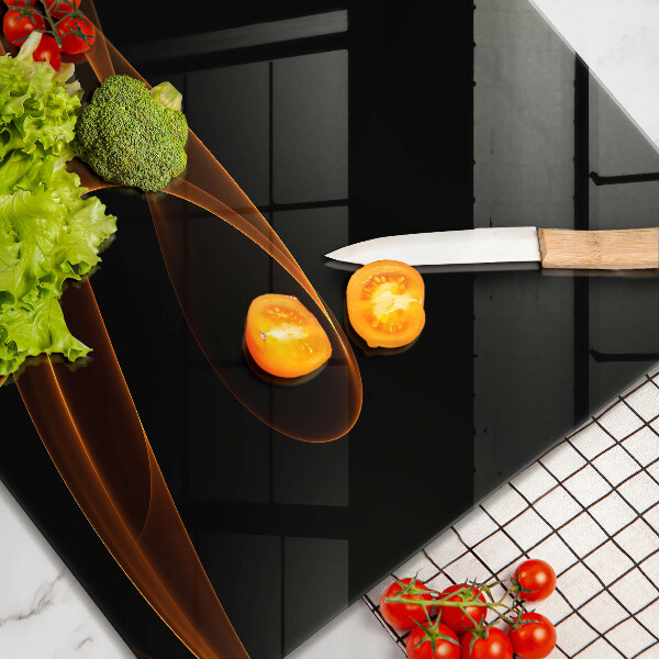 Steklena podloga za rezanje Abstraktne črte